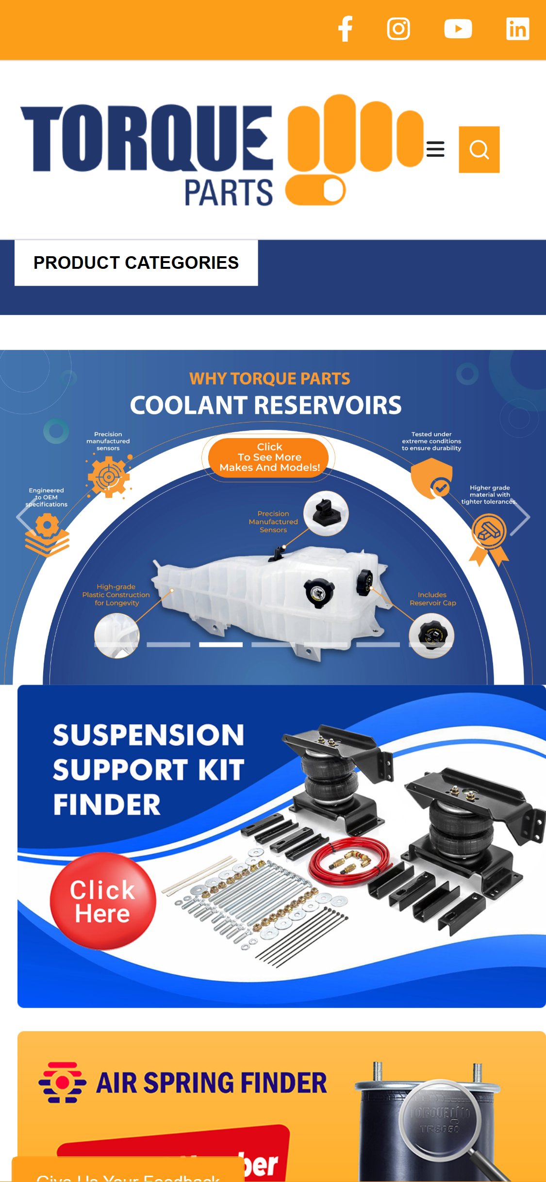 Torque Parts — Mobile